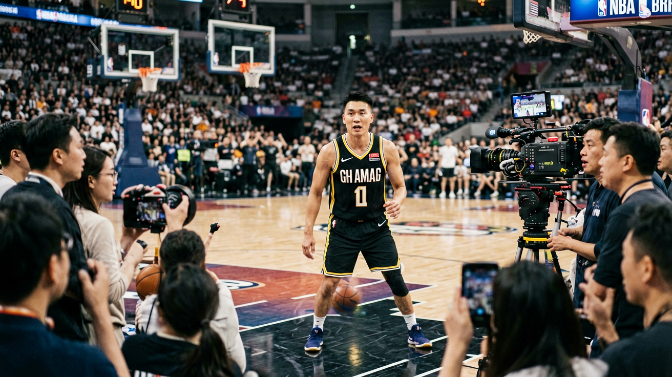 NBA篮球赛事数据与比分直播信息展示